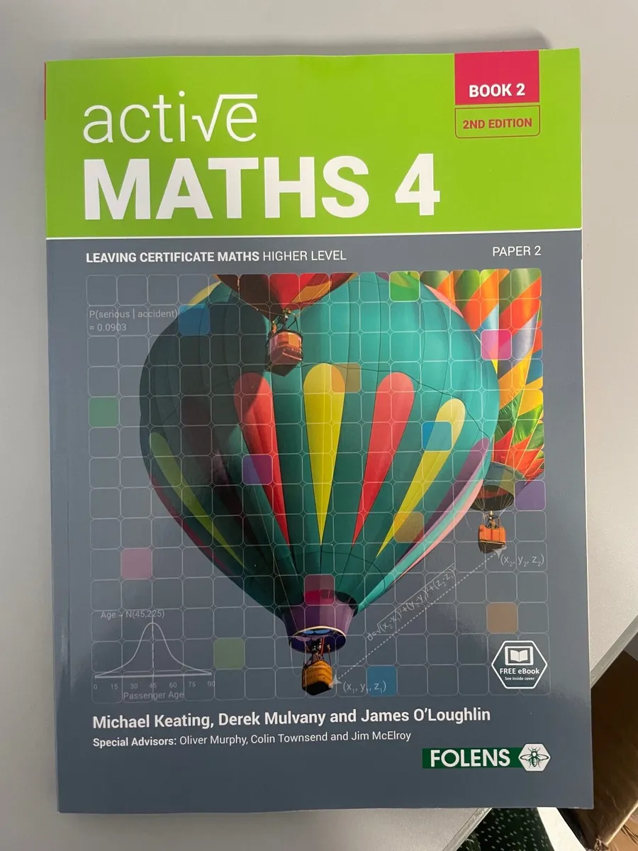 Active Maths 4 – Higher Level Leaving Certificate - Image 1