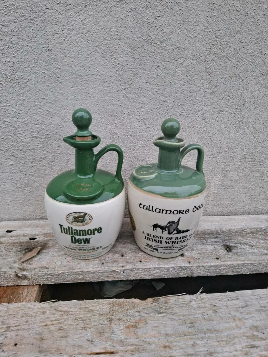 Duo tullamore dew bottles possible to post