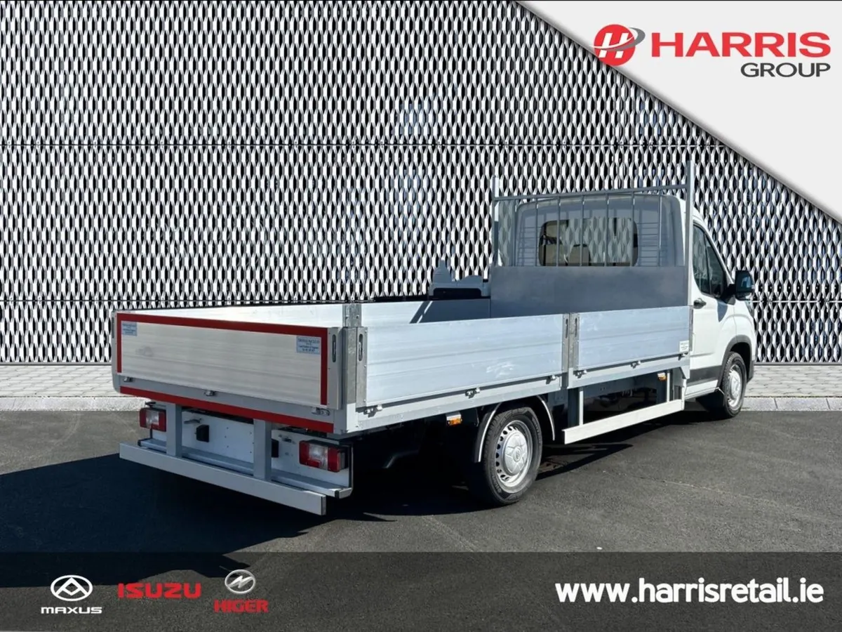 Maxus Deliver 9 Single Wheel L4 14ft Dropside - Image 3