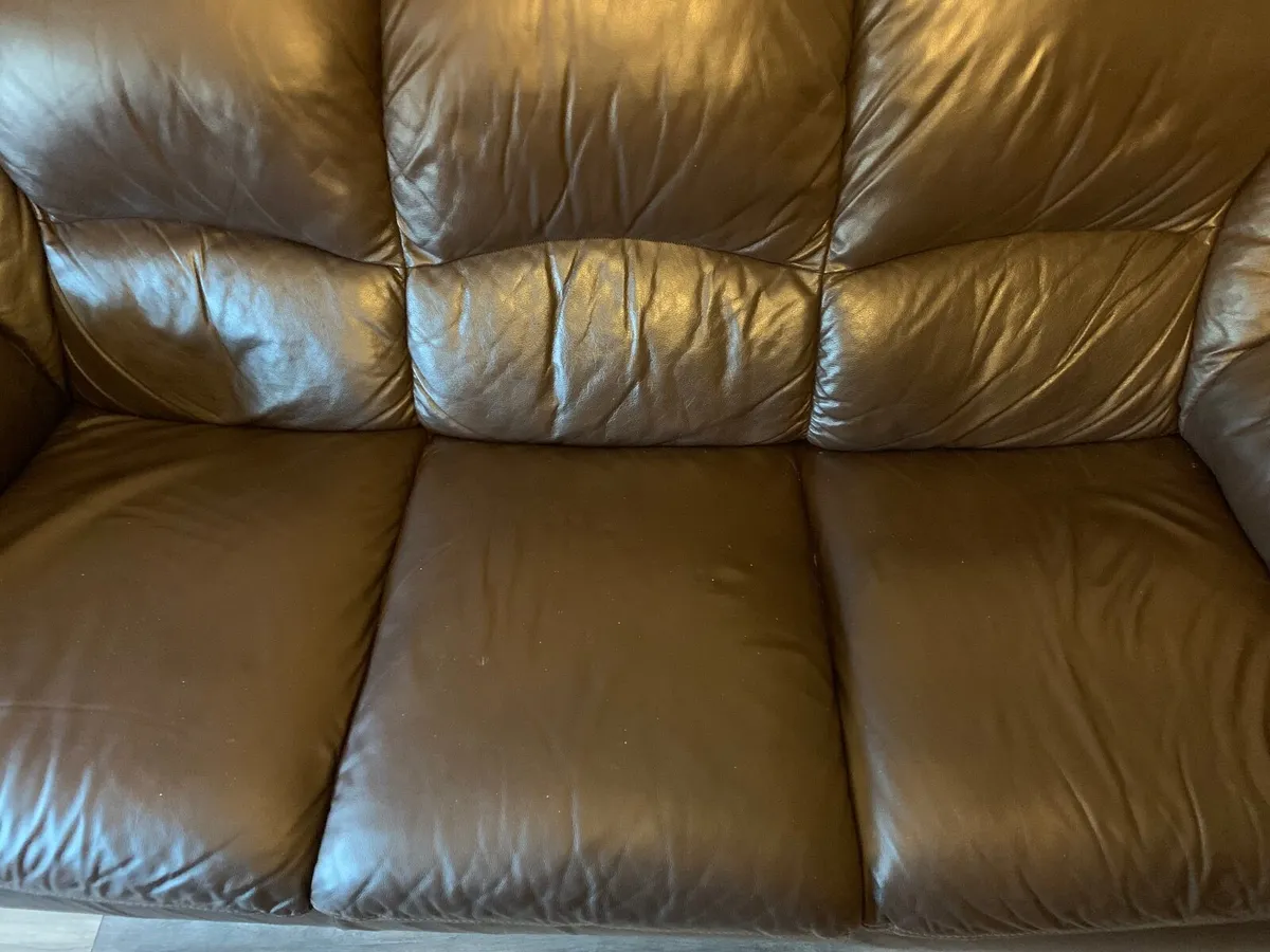 Leather sofa - Image 2