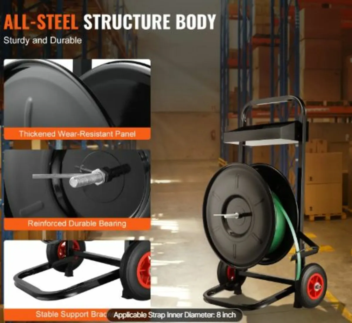 Banding Strapping Cart,for PET/PP/Fiber Strapping - Image 2