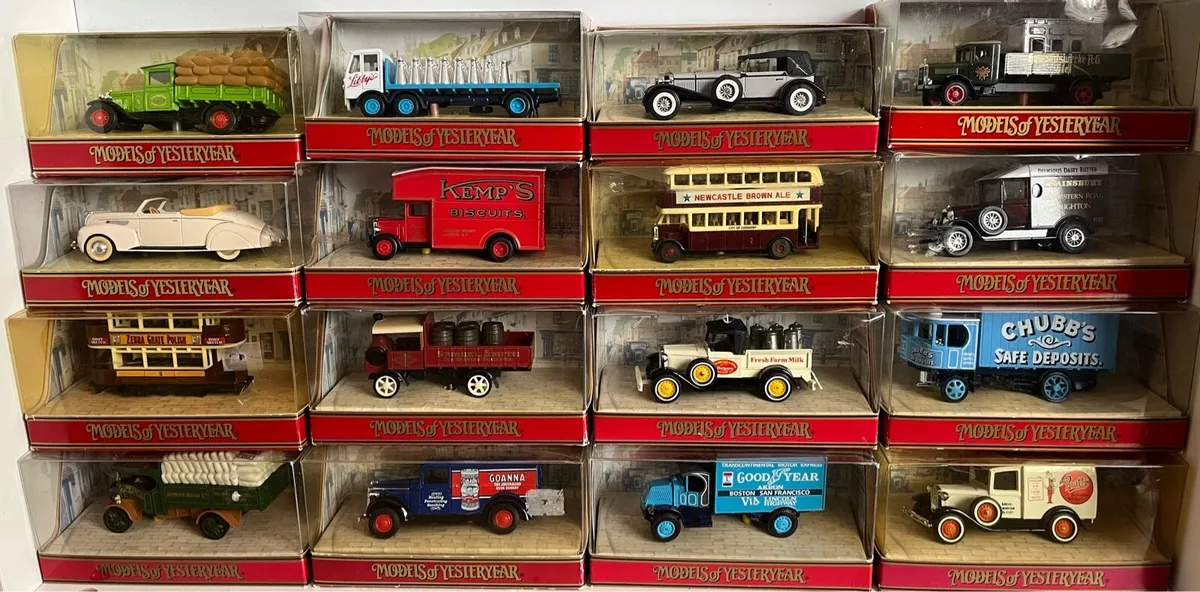 Matchbox Models of Yesteryear Diecast Models BOXED - Image 1