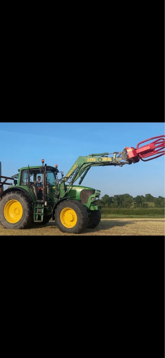 John Deere 6820 with loader - Image 1