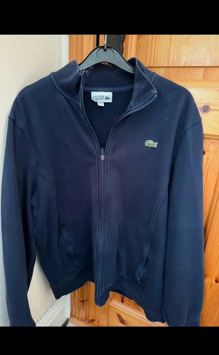 Lacoste zip up jumper - Image 1