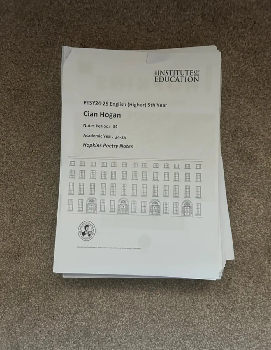 LC English - notes from the Institute of Education - Image 4