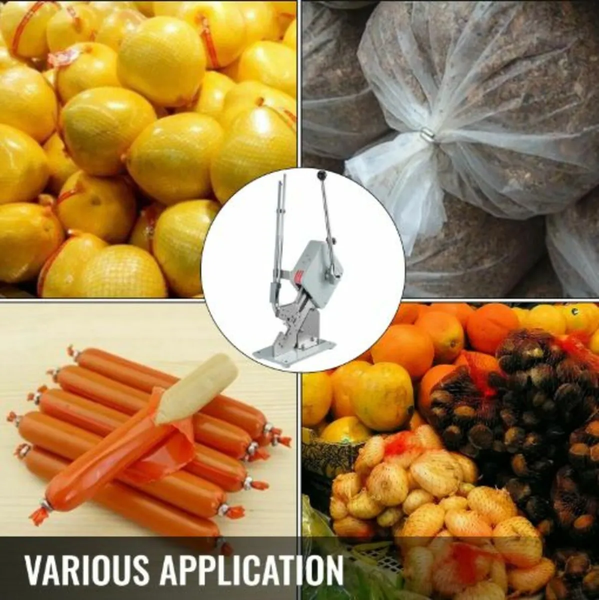 Manual U-shape Sausage Clipper Clipping Machine - Image 3