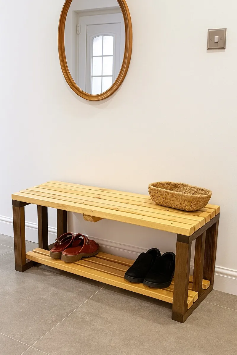 Wooden bench - Image 1