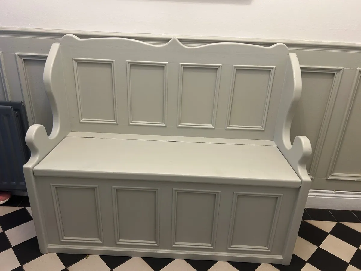 Bench Seat with Storage - Image 1