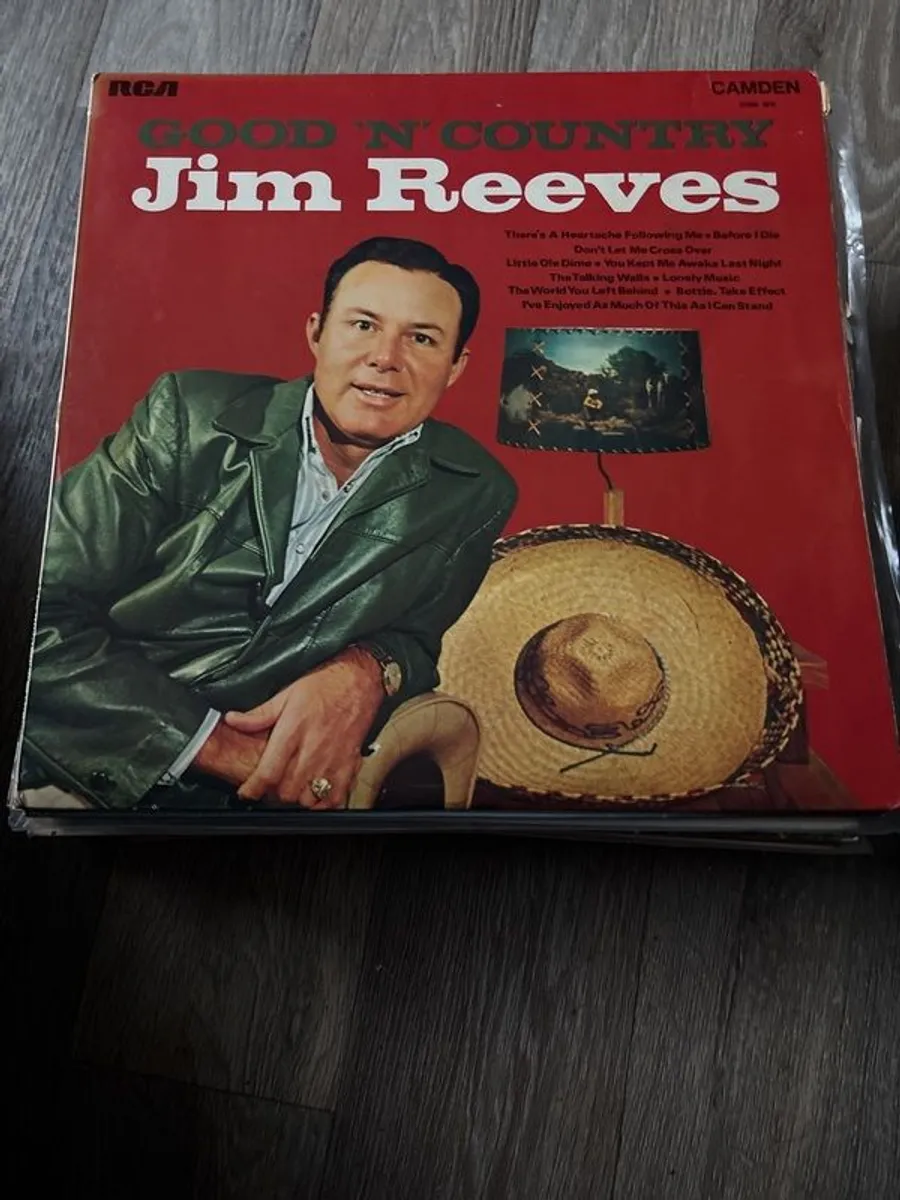 Jim Reeves Vinyl LPs - Image 1