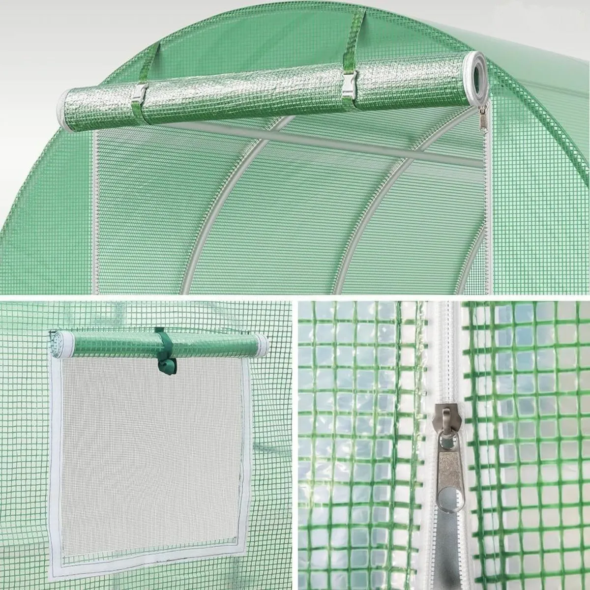 Large Polytunnel Greenhouse 4x3x2 m 12m² - Image 4