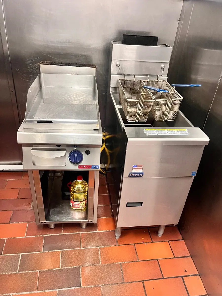 Fryer and hot plate - Image 3