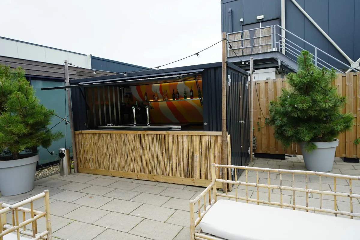 Cocktail Bar 4x2 meters RAL 7016 - Image 3