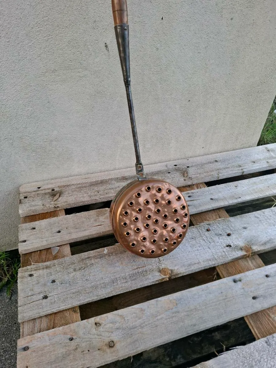 Brass copper bedwarmer possible to post - Image 2