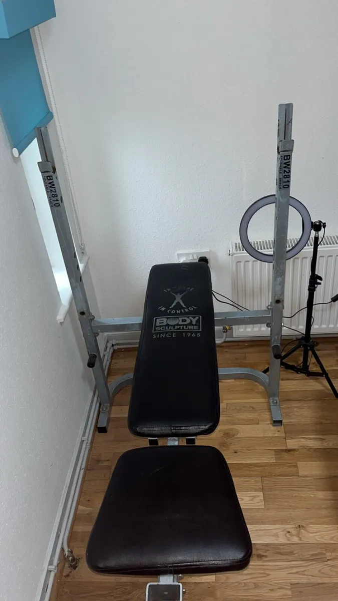 Gym weights & bench - Image 2