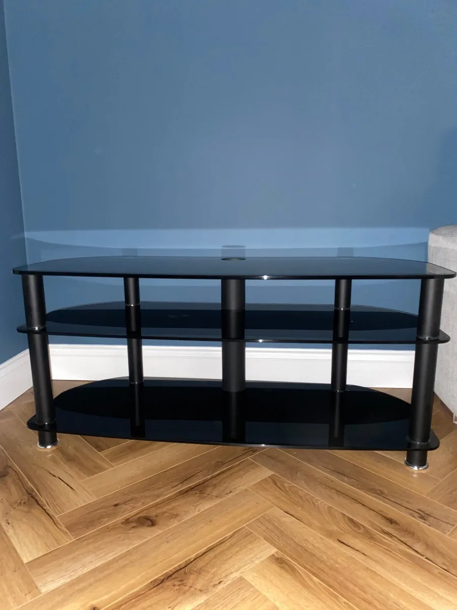 Glass TV Stand