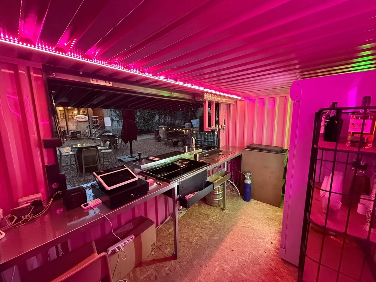 Portable Bar Container 4x2 meters - Image 1