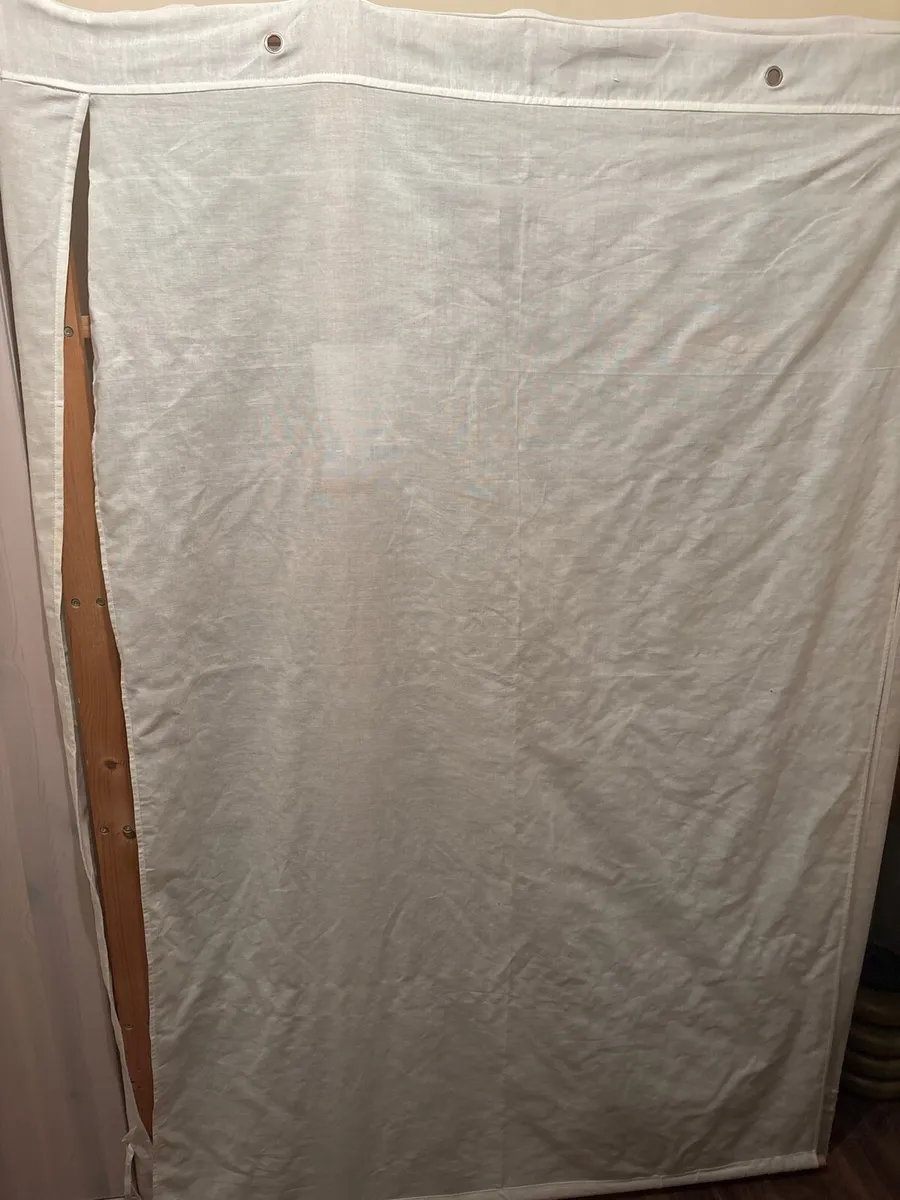 Timber frame & cloth wardrobe - Image 2