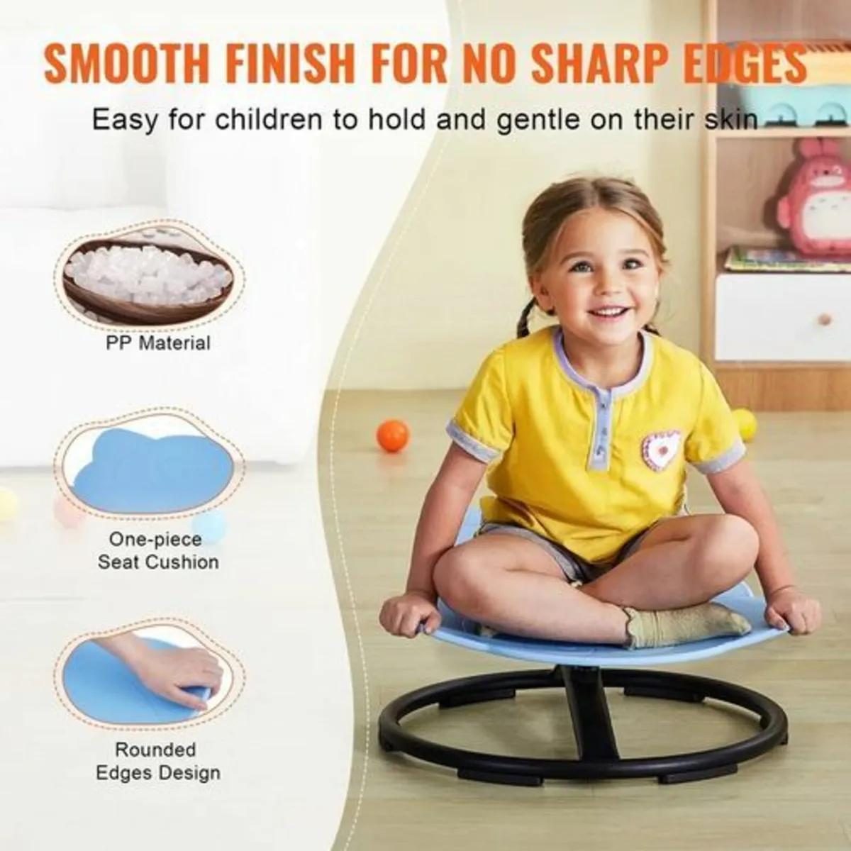 Kids Sensory Swivel Chair FREE DELIVERY - Image 4