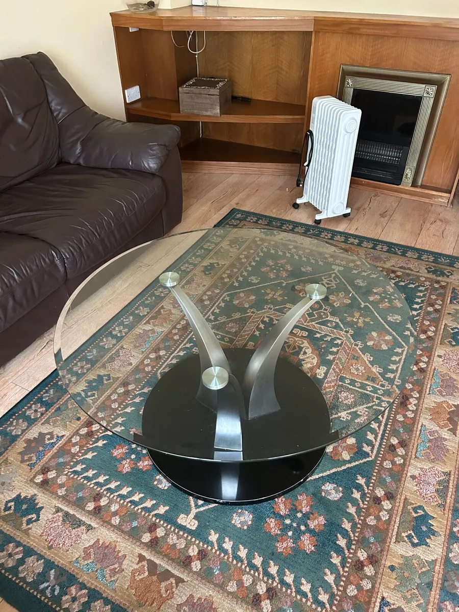 Living Room Glass Table - Image 1