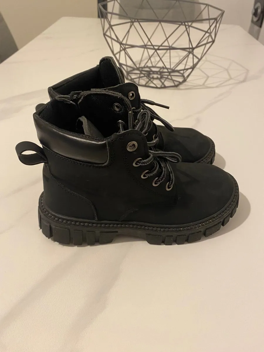 Boys Black Boots - Image 2