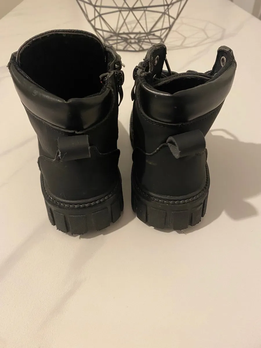 Boys Black Boots - Image 3