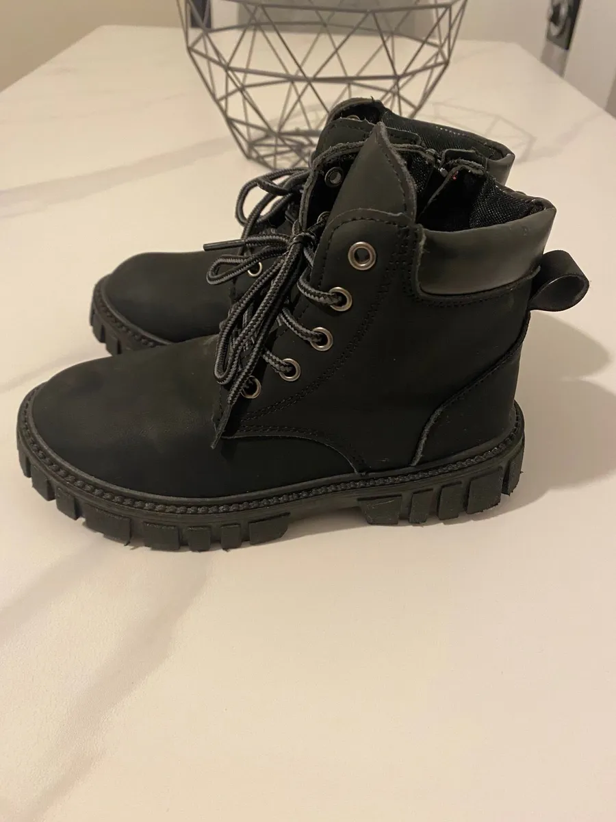 Boys Black Boots - Image 4