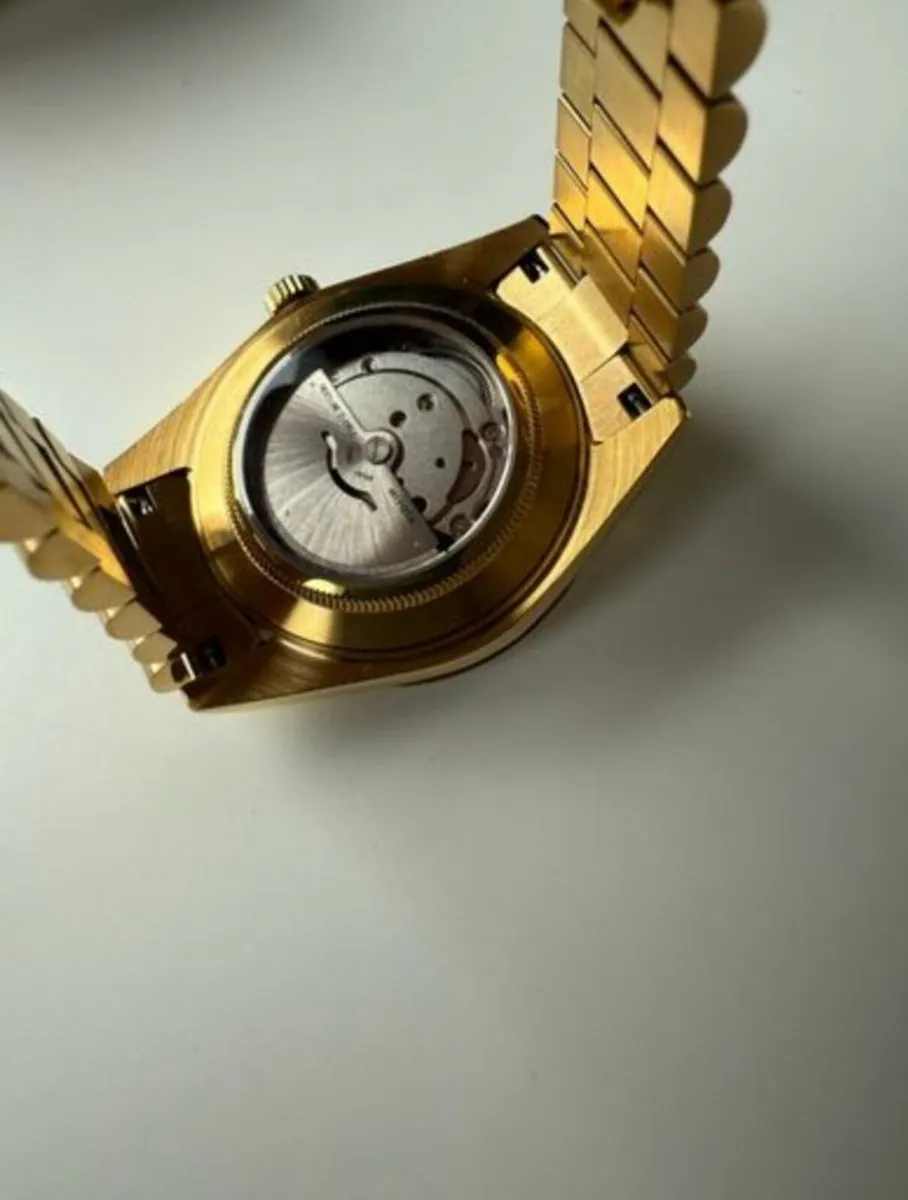 Seiko mod watch daydate automatic mens - Image 3