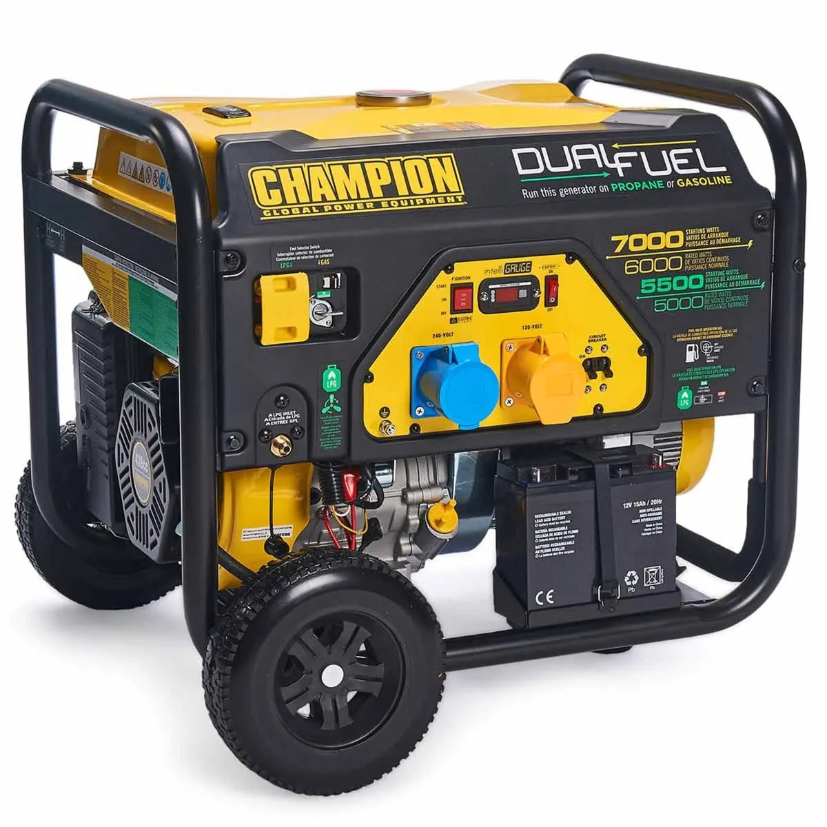 Dual Fuel Generator 7kw - Image 1