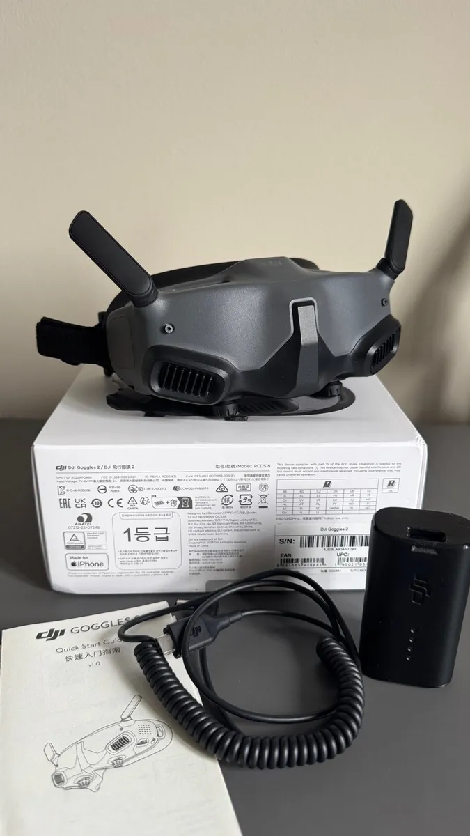 DJI Goggles 2 & Motion controller Full set - Image 4