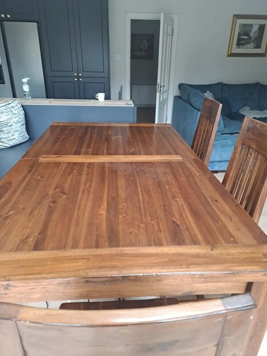Dining table and chairs - Image 2