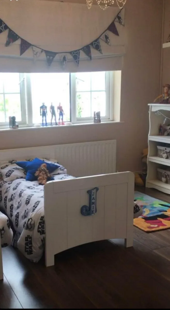 Camberly cot bed with airsprung pocket mattress - Image 1