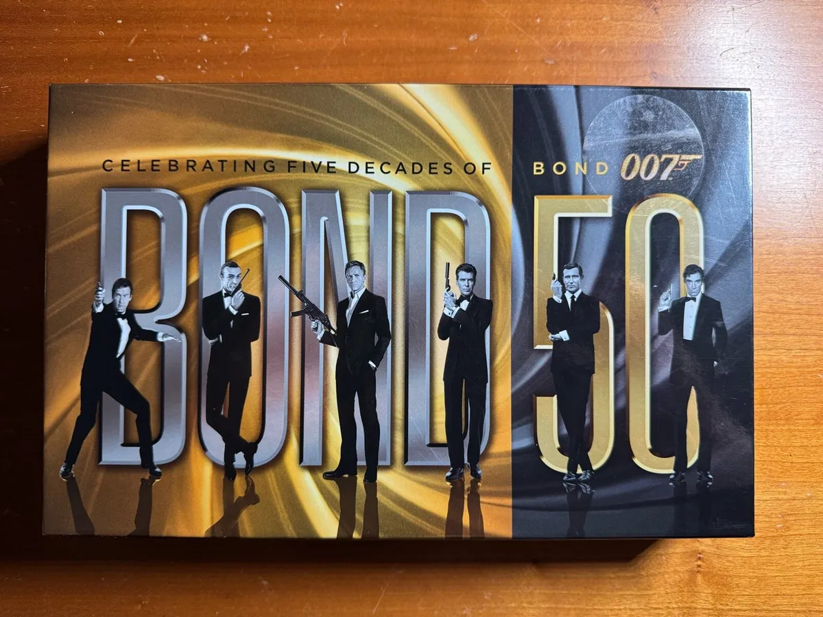 007 James Bond Complete Box Set All Films - Image 1