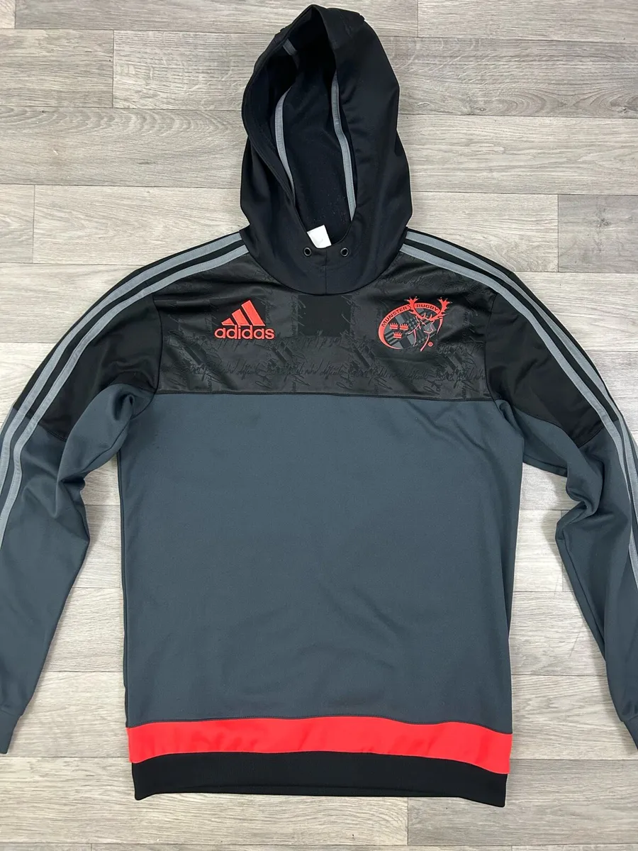 Adidas Munster Rugby Hoodie Mens Small - Image 2