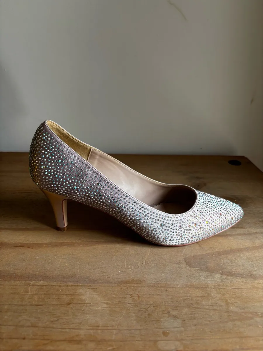 Diamond High Heel Shoes - Image 3