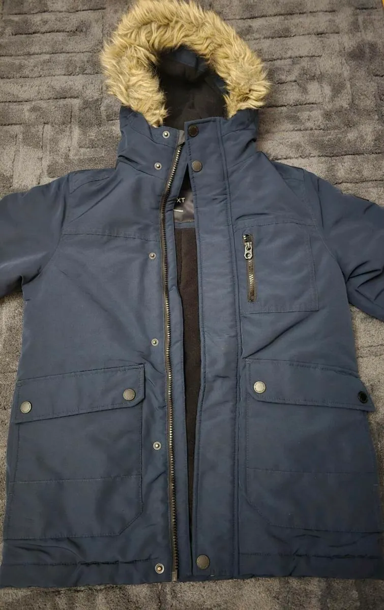 Next Boys Parka Coat (Age 10) – Never Worn – Trale - Image 1