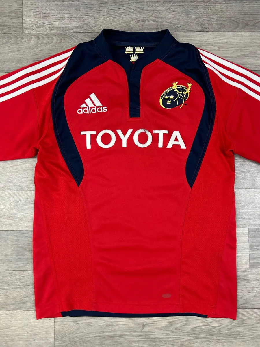 Vintage 2007 Adidas Munster Rugby Jersey Shirt - Image 2
