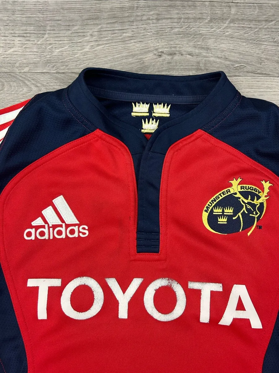 Vintage 2007 Adidas Munster Rugby Jersey Shirt - Image 4