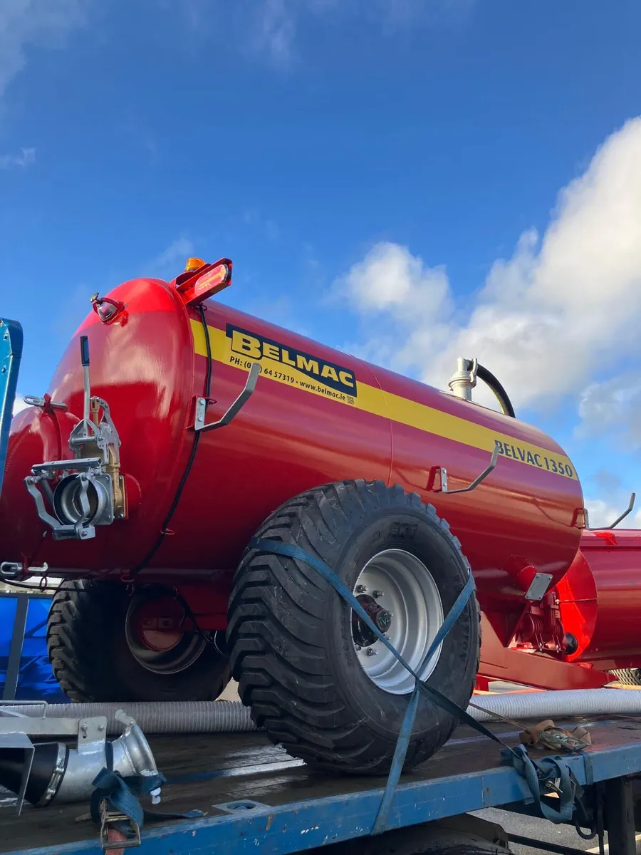New belmac 1350 gallon tanker