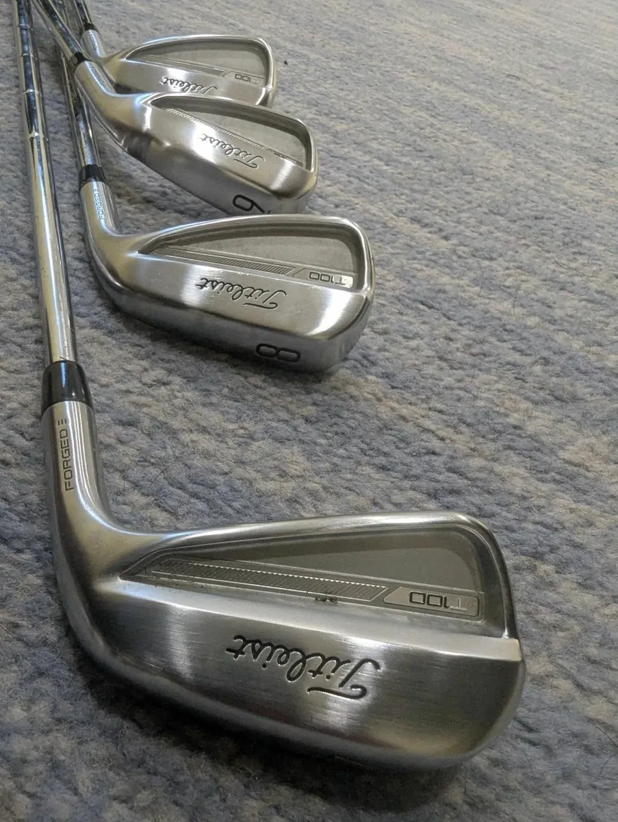 Titleist T100 2023 Irons 4-PW X-Stiff Dynamic Gold - Image 3