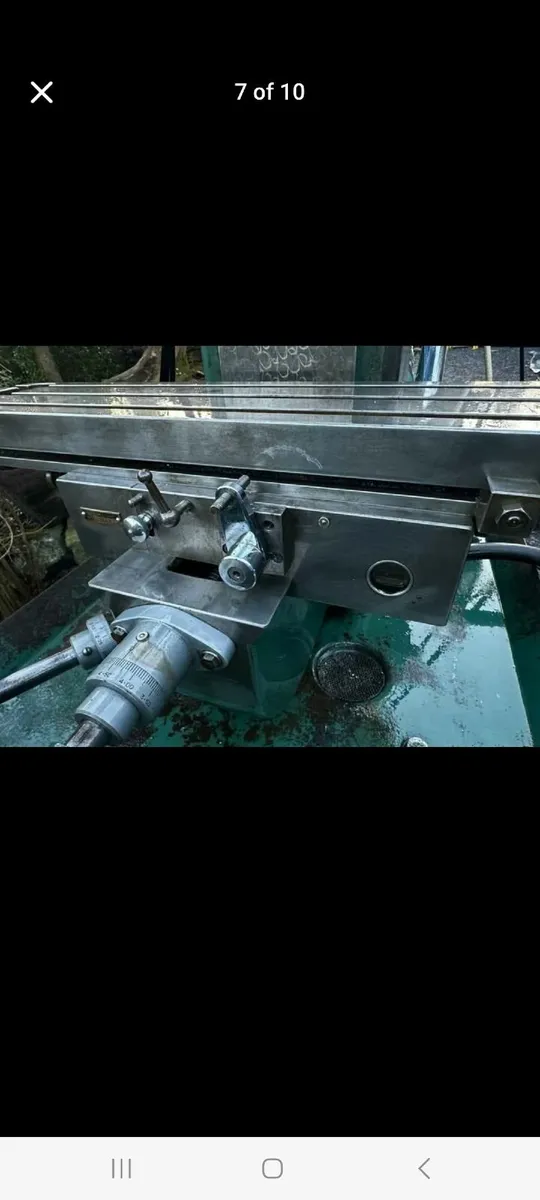 Tom Senior single phase milling machine. - Image 4