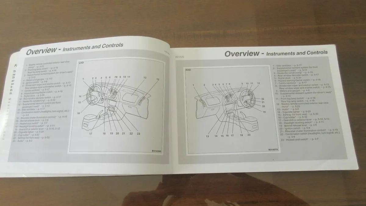 book vintage Manual Car old Mitsubishi Lancer - Image 3