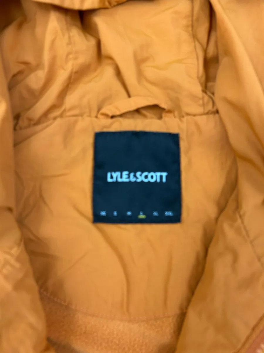 Lyle & Scott Parka Jacket Mens Large - Image 4