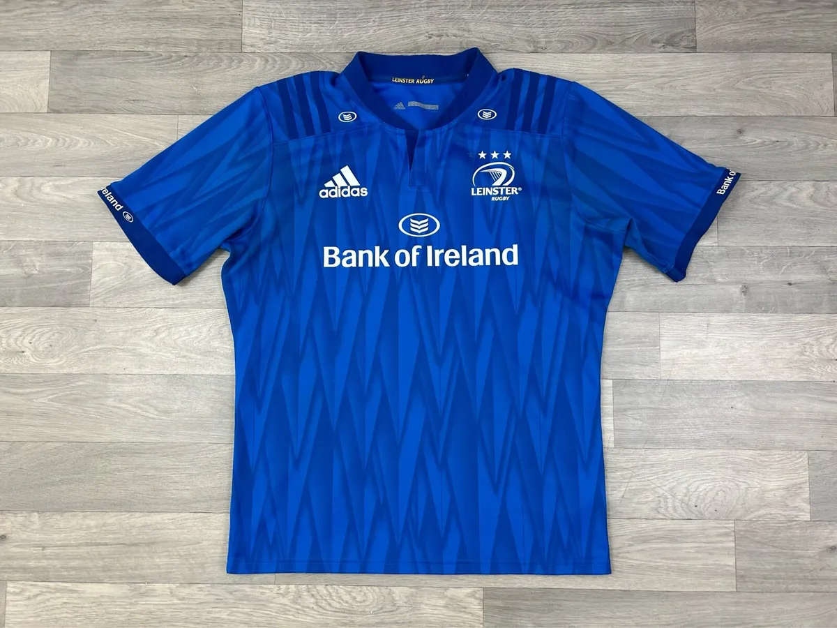 Adidas Leinster Rugby Jersey Shirt Mens XL - Image 1