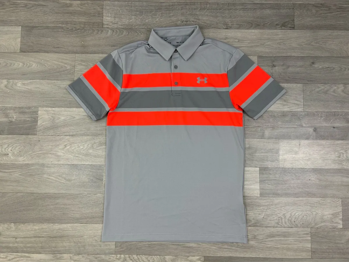 Under Armour Playoff Golf Polo Shirt Mens Small - Image 1
