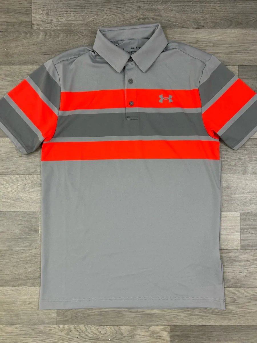 Under Armour Playoff Golf Polo Shirt Mens Small - Image 2