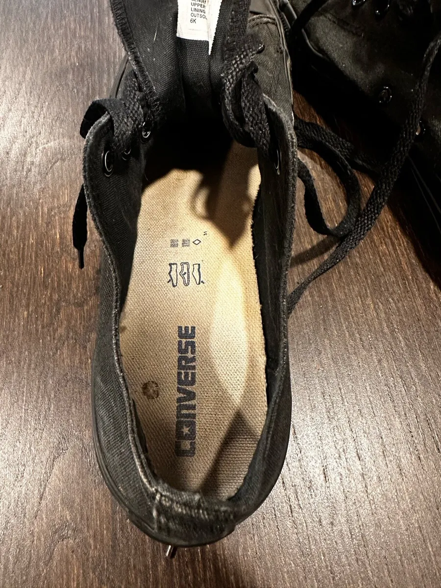 Converse low rise - black size 10 - Image 4