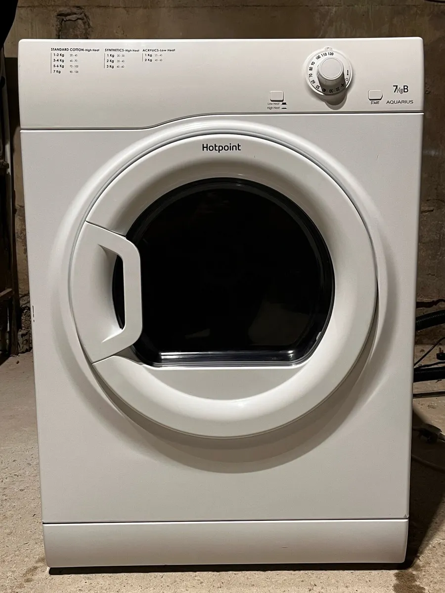 Hotpoint Aquarius 7kg Tumble Dryer (B Class) - Image 1