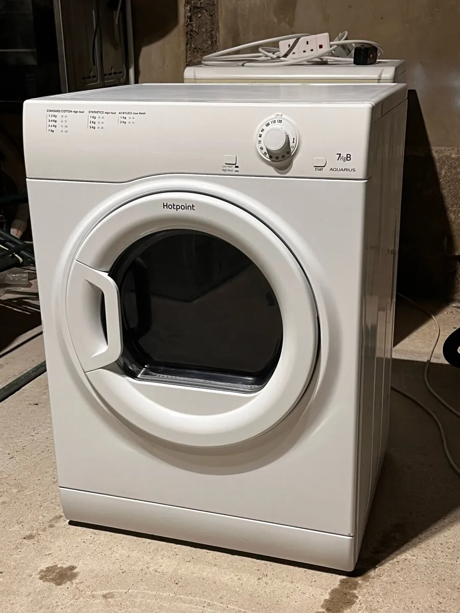 Hotpoint Aquarius 7kg Tumble Dryer (B Class) - Image 2