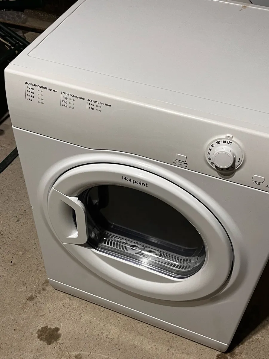 Hotpoint Aquarius 7kg Tumble Dryer (B Class) - Image 3