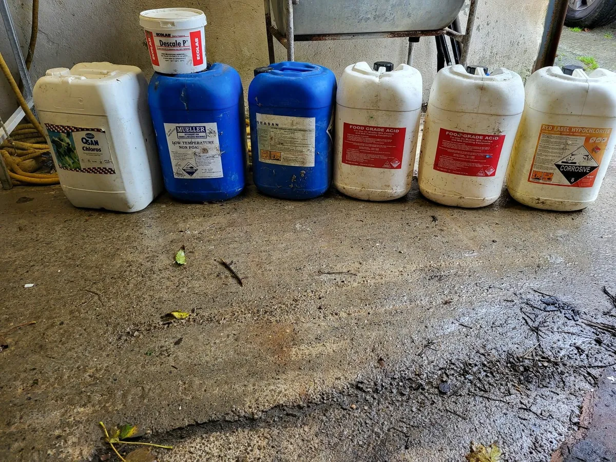 Dairy cleaning chemicals - Image 1